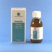 salbutamol ventolin 2mg/5ml syrup