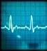 oscilloscope screen showing heartbeat