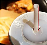 Diet Soda With Fries