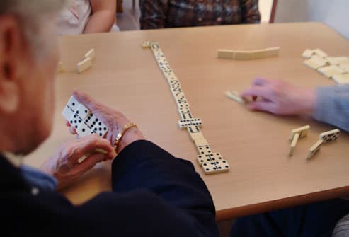 People Playing Dominos