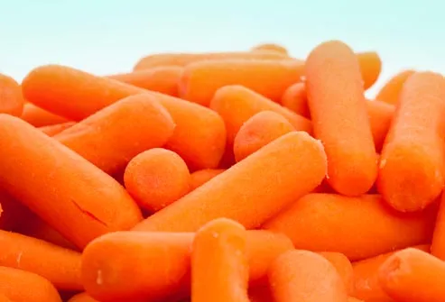 close up of carrots