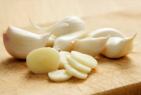 cloves of garlic. Garlic