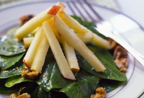 Spinach Salad With Apples