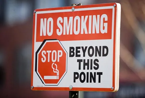 no smoking warning sign