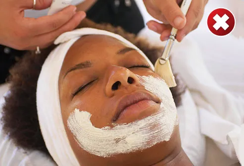Although facials light chemical peels and other spa treatments can 