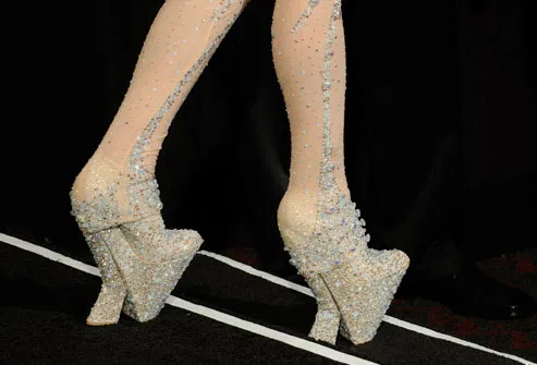 Lady GaGa costume shoes