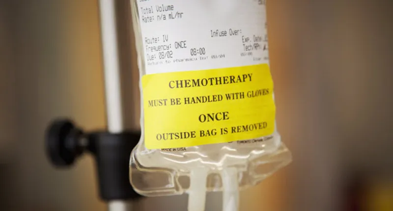 chemotherapy IV bag