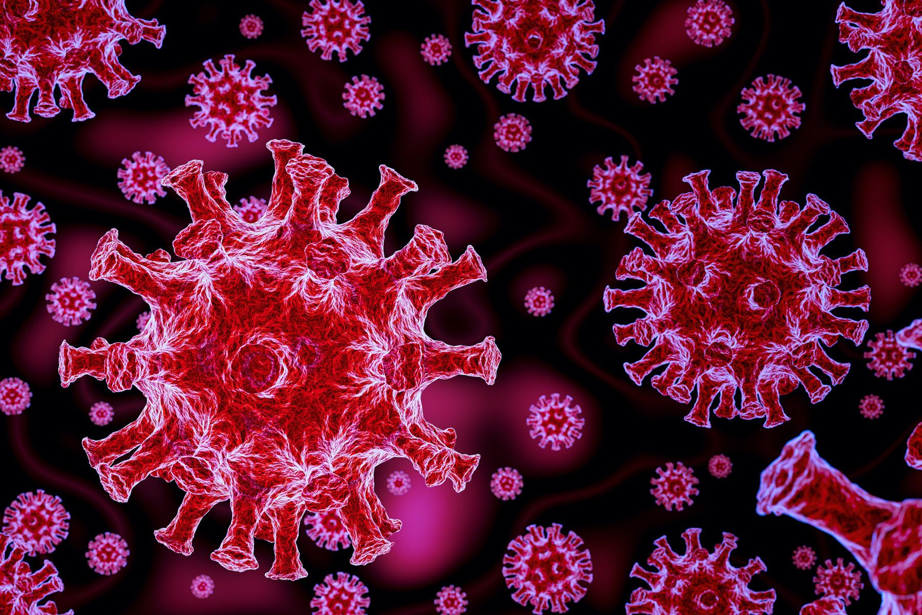 Coronavirus Real Images On Body