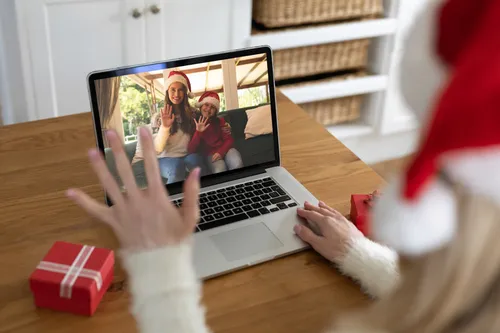 holiday family video call