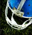 empty football helmet