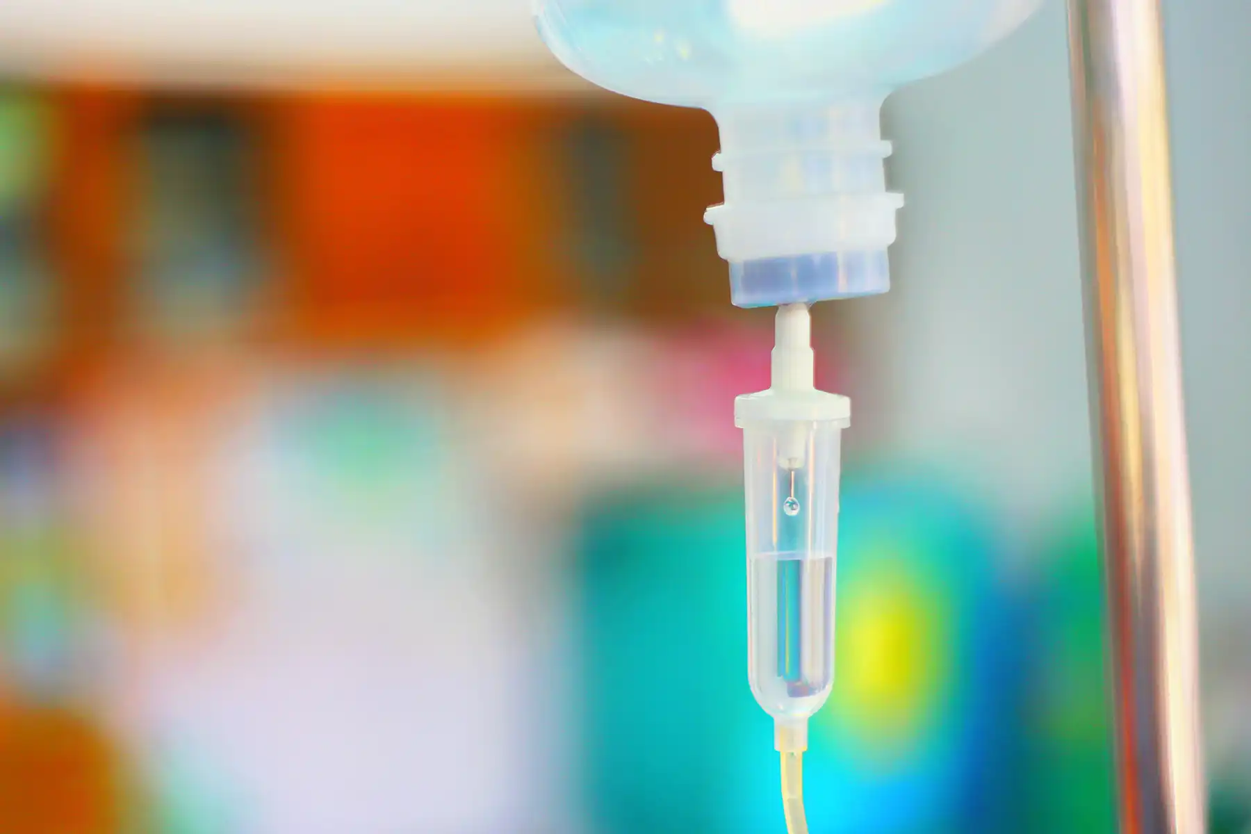 photo of chemotherapy drip