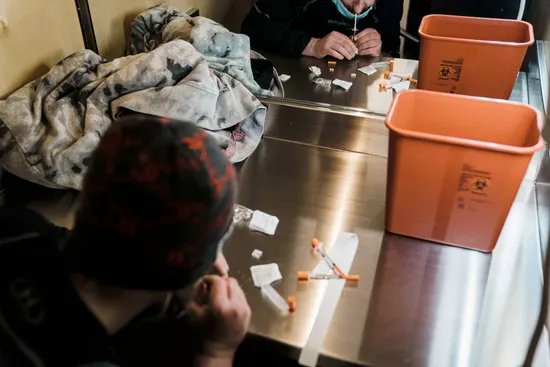 photo of safe injection site