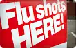 flu shot signage