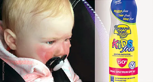 sunscreen for 6 month old baby