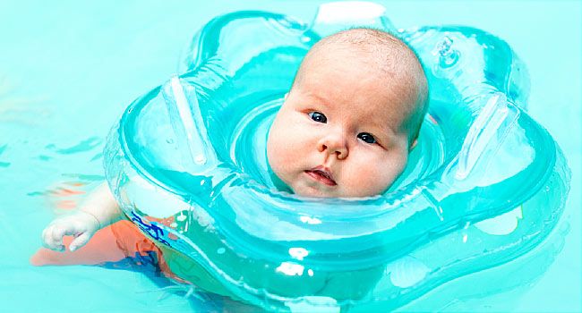 best swim float for 6 month old