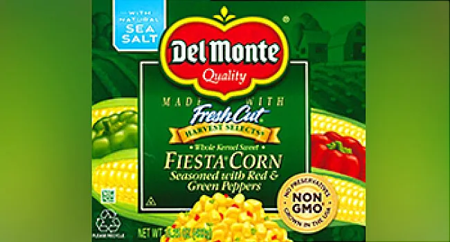 photo of del monte canned fiesta corn