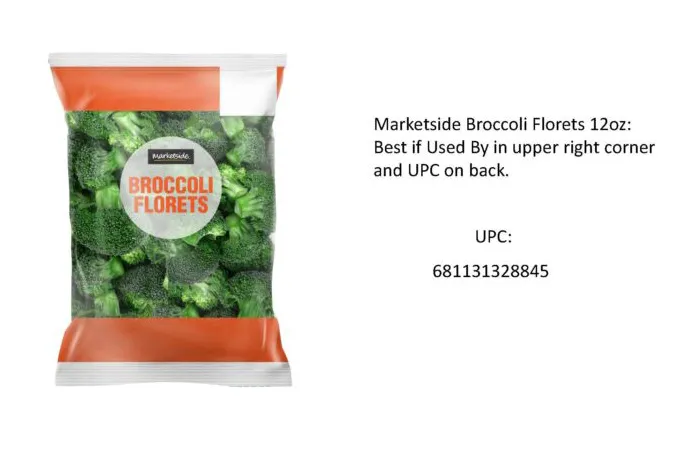 photo of recalled broccoli