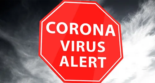 photo of coronavirus alert