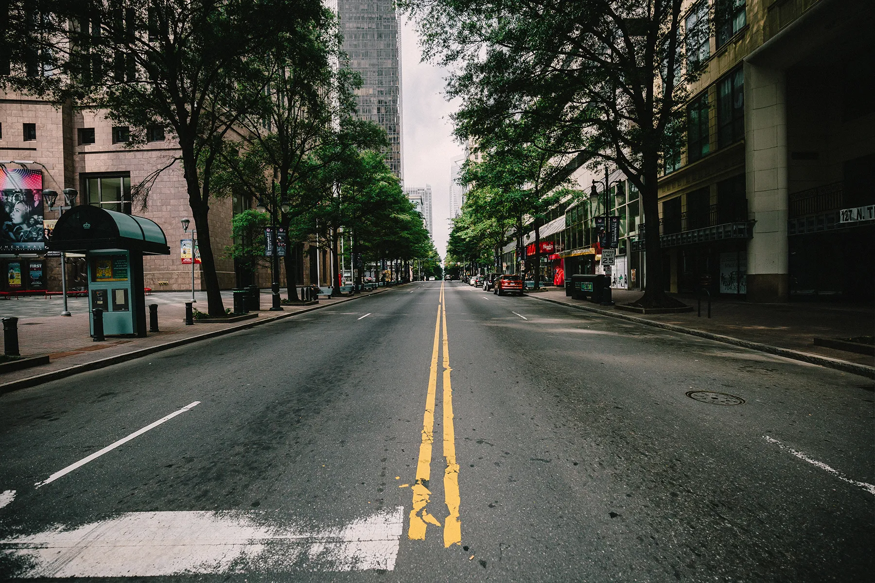 photo of empty street