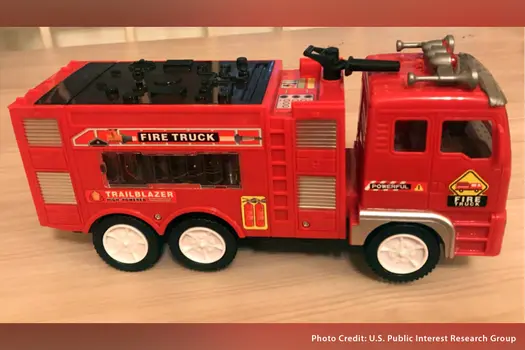 trouble in toyland fire truck