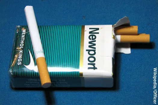 photo of cigarettes