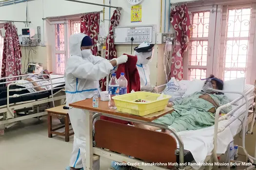 photo of hospital room in india