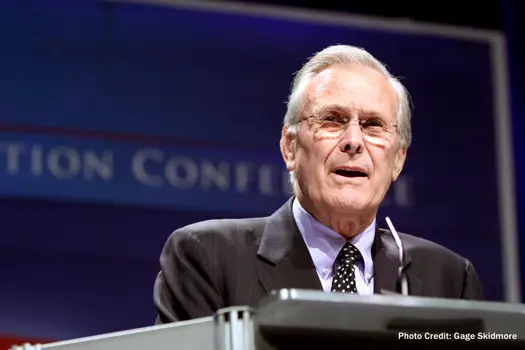 photo of donald rumsfeld