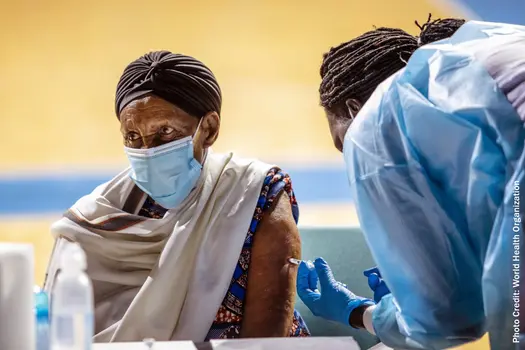 photo of coronavirus vaccination in africa