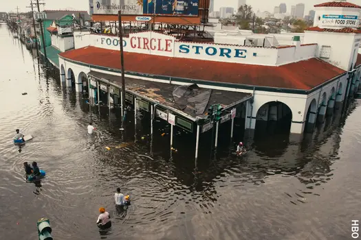 photo of flooded New Orleans