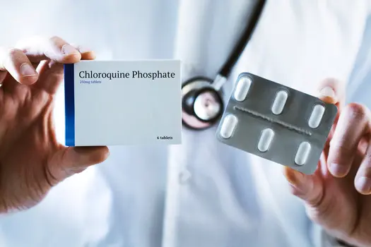 photo of chloroquine pill pack