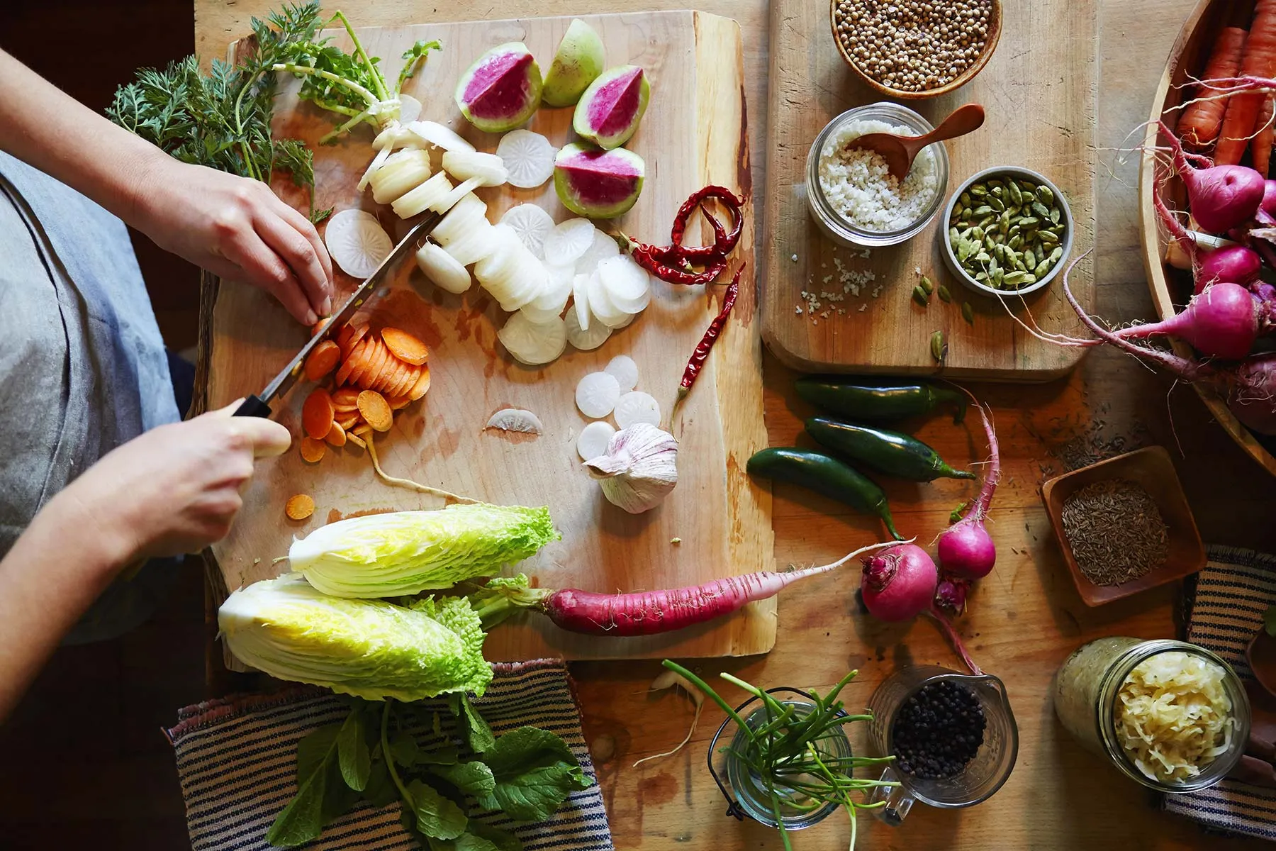 Young Adults Who Learn How to Cook Eat More Veggies