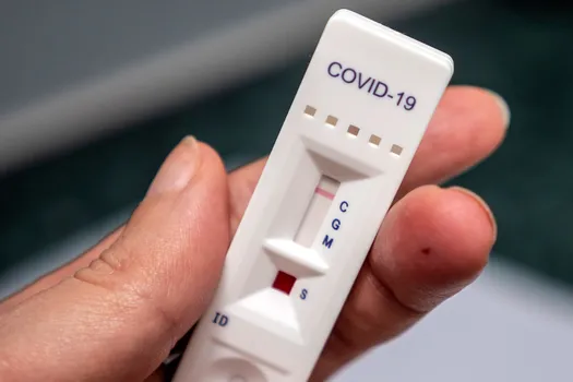 photo of coronavirus antibody test