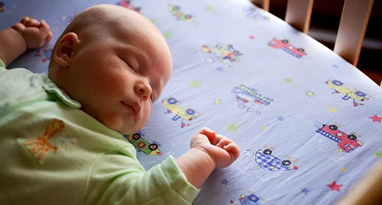 photo of infant sleeping