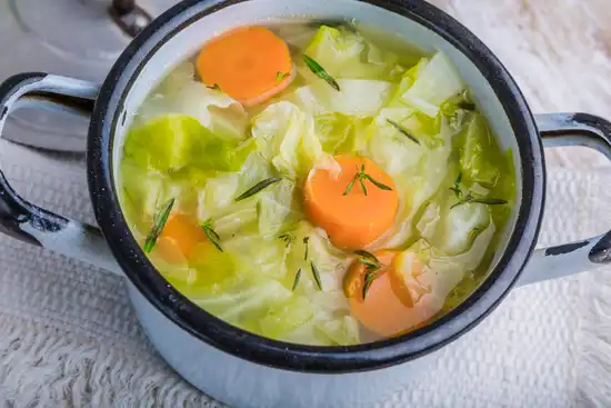 photo of cabbage soup