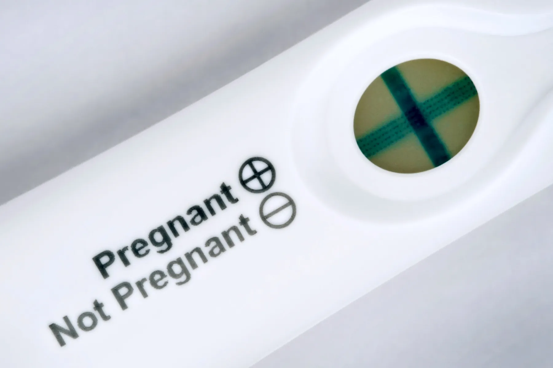 photo of pregnancy test