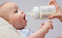 bottle of baby