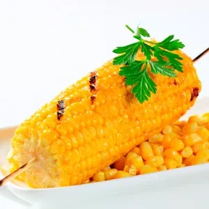 Grilled Corn With Cilantro Butter