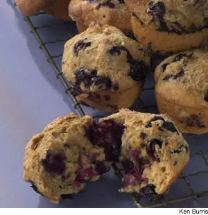 Blueberry-Maple Muffins