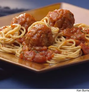 Old-Fashioned Spaghetti & Meatballs