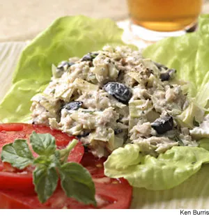 Artichoke & Ripe Olive Tuna Salad