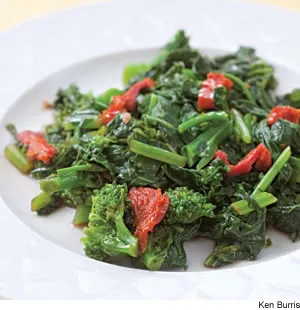 Broccoli Rabe With Sun-Dried Tomatoes