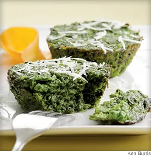 Parmesan Spinach Cakes