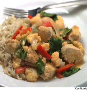 Quick Thai Chicken & Vegetable Curry