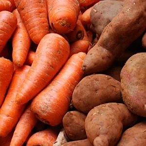 Image result for carrots and sweet potatoes