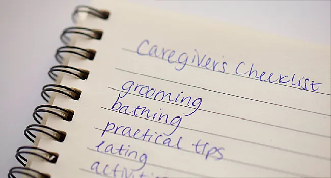 Cancer: A Caregiver’s Checklist for Bathing, Eating, and More