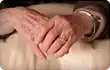 elderly hands