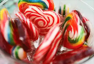 jar of lollipops