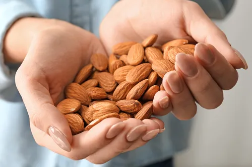 photo of almonds