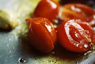 sauteed cherry tomatoes