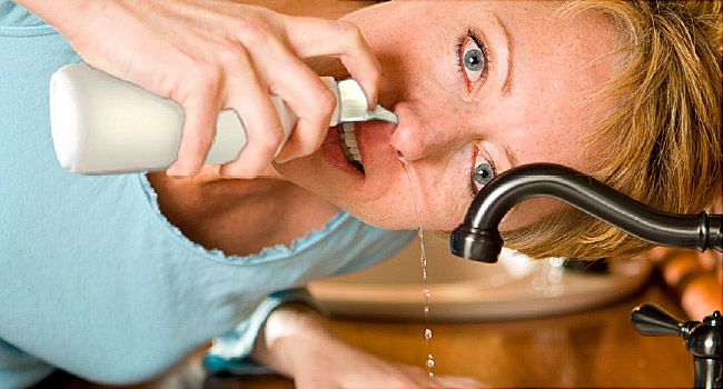 Nasal Irrigation: Relief for Colds